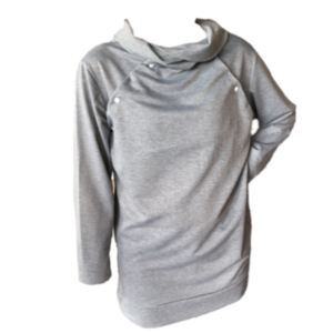 Maternity & Nursing Jacket | Extra Length | Light Grey