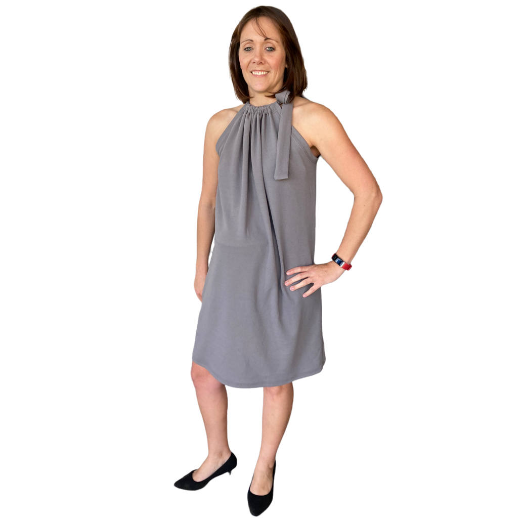 Pillowcase Dress | Knee Length | Perfect for Pre/Maternity/Post | Up to 6XL | Grey