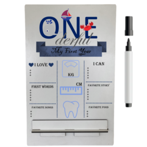 1st Birthday | Milestone Sign | Sailor | ONE'derful