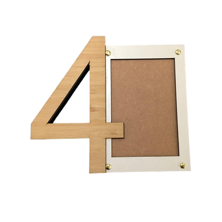 4th Birthday | Unicorn Tutu Outfit With Headband And Photo Frame | Afrikaans - Image 4