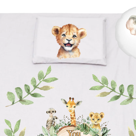 Cot Duvet Cover Set & Waterproof Fitted Sheet | You are loved - Image 3