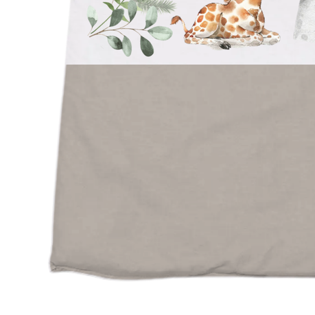 Cot Bedding Set | Duvet, Pillow & Scatter | Neutral Wild One - Image 2