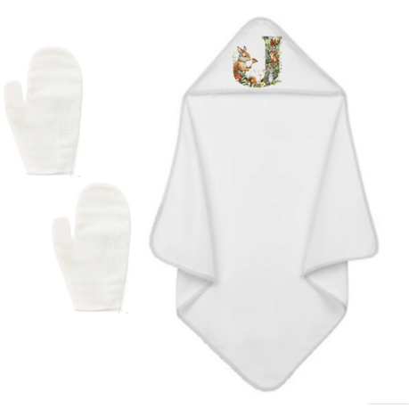 Baby | Baby Shower Full Gift Set | Burp cloths Hooded Towel Sleeping bag | J | is God se meesterstuk - Image 2