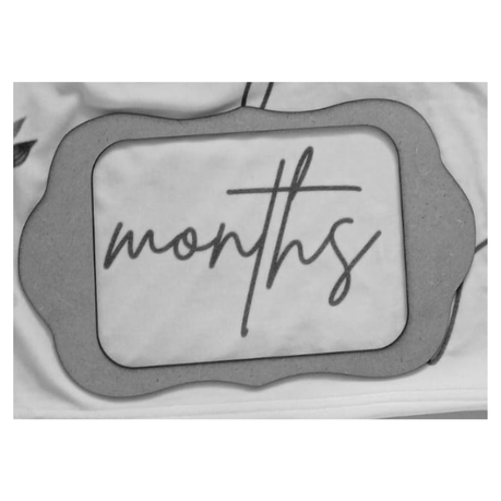 Baby Milestone Blanket Soft Memory Blanket | Hebreers 13:5 - Image 3