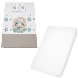 Cot Duvet Cover Set & Waterproof Fitted Sheet | Mamma se skapie
