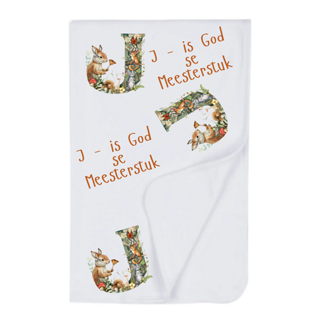New Born | Sleeping Bag, Swaddle, Hat&Birth Announc |Hello World |J is God se Meesterstuk - Image 3