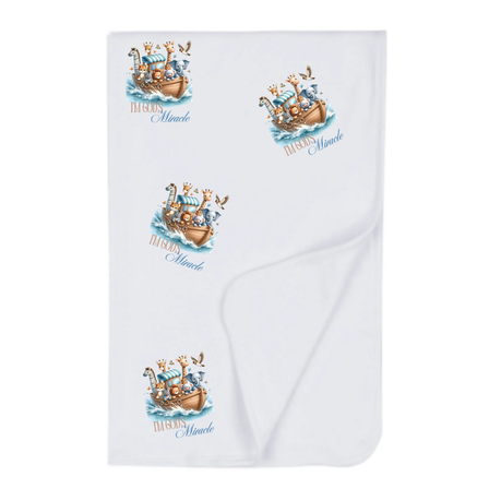 New Born | Sleeping Bag, Swaddle, Hat&Birth Announc | Hello World | I'm God's Miracle - Image 3