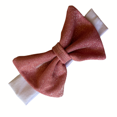 Baby | Toddler | Kids | Princess Long Sleeve Glitter Dress | White & Rose Pink - Image 3