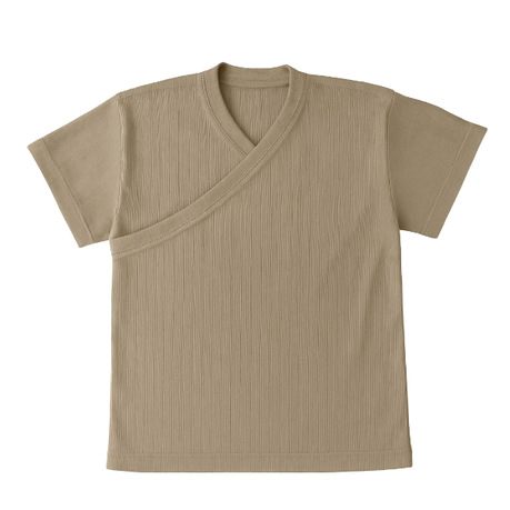 Baby | Toddler | Easy Over Summer Shirt and Harem Nappy Cover | Brown - Image 4