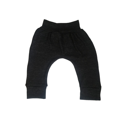 Winter Set Soft and Comfy | Balloon Pants and Long Sleeve Shirt | Black - Image 2