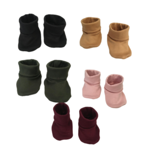 Baby Bed Socks Winter | Dty | 5 Pack | Black, Stone, Grey, Pink & Maroon