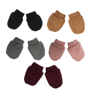 Baby Mittens Winter |  Dty | 5 Pack | Black, Stone, Grey, Pink & Maroon