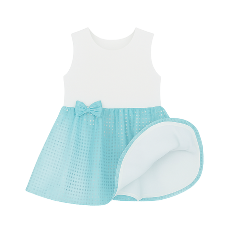 Baby | Toddler | Kids | Sleeve Less Sleeve Sequins Dress | Blue - Image 3
