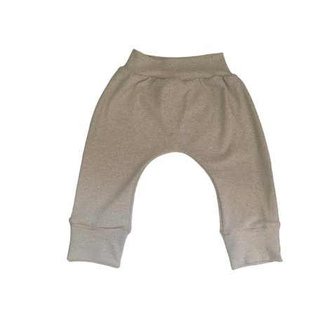 Winter Set Soft and Comfy | Balloon Pants and Long Sleeve Shirt | Melange Cream - Image 3