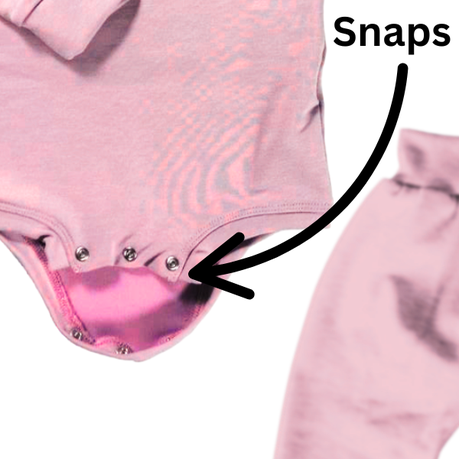 Easy Over Cotton Long Sleeve Vest And Balloon Pants | Dusty Pink - Image 2