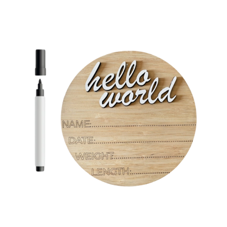Newborn | Sleeping Bag, Swaddle,Hat, & Birth Announce World | Highland Cow Girl - Image 2