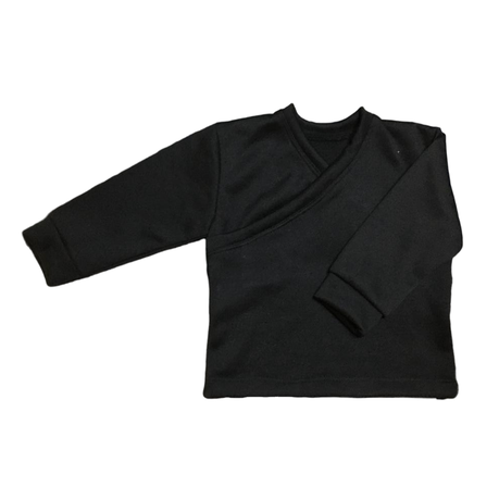Easy Over Cotton Long Sleeve Shirt And Balloon Pants | Black - Image 3