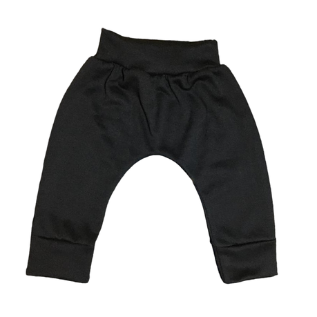 Easy Over Cotton Long Sleeve Shirt And Balloon Pants | Black - Image 2