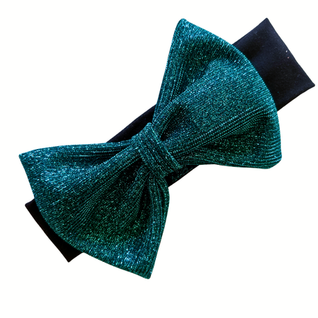 Baby | Toddler | Kids | Princess Long Sleeve Glitter Dress | Black & Teal - Image 5