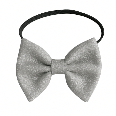 Baby | Toddler | Kids | Black Pants & Glitter Suspender & Bow Tie Set | Navy & Silver - Image 7