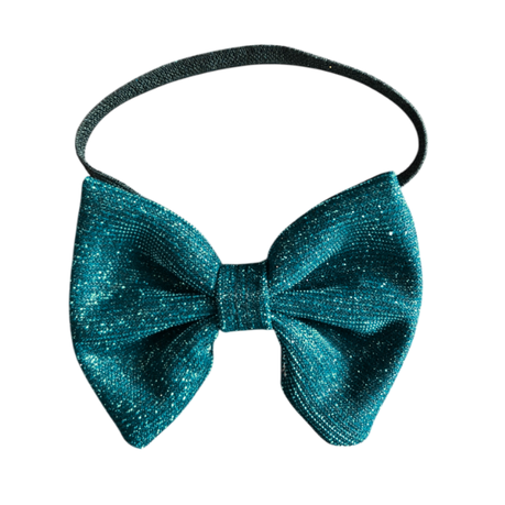 Baby | Toddler | Kids | Black Pants & Glitter Suspender & Bow Tie Set | Navy & Teal - Image 7