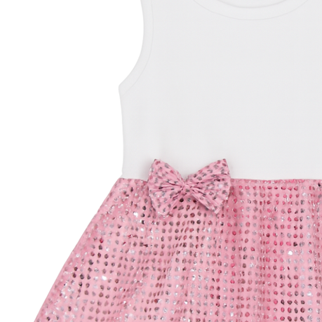 Baby | Toddler | Kids | Sleeve Less Sleeve Sequins Dress | Pink - Image 4