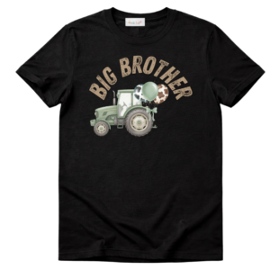Baby| Brother |Short Sleeve Tshirt |Eng|Farmer Green