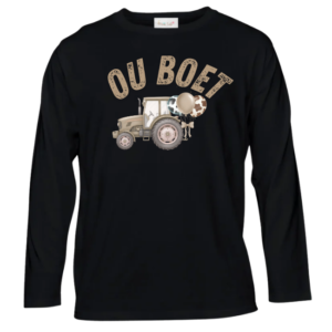 Baby| Brother |Long Sleeve Tshirt | Afr | Farmer Pink