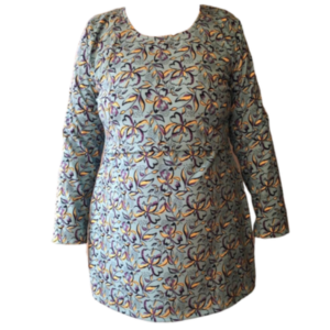 Maternity | Nursing | Long Sleeve | T-Shirt Style Top | Up To 6XL| Duck Egg