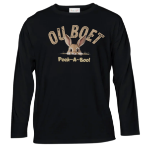 Baby| Brother |Long Sleeve Tshirt | Afr |Peek-a-Boo