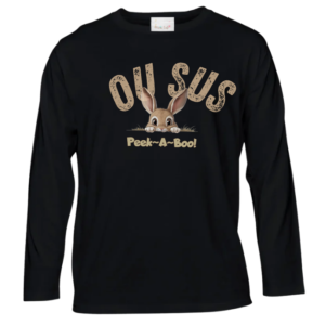 Baby| Sister Long Sleeve Tshirt | Afr |Peek-a-Boo