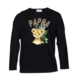 Baby & Dad |Long Sleeve Tshirt |Afr| Wild One Neutral