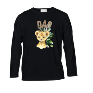 Baby & Dad |Long Sleeve Tshirt |Eng|Wild One Neutral