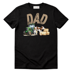 Baby & Dad |Short Sleeve Tshirt | Eng | Boer Seun