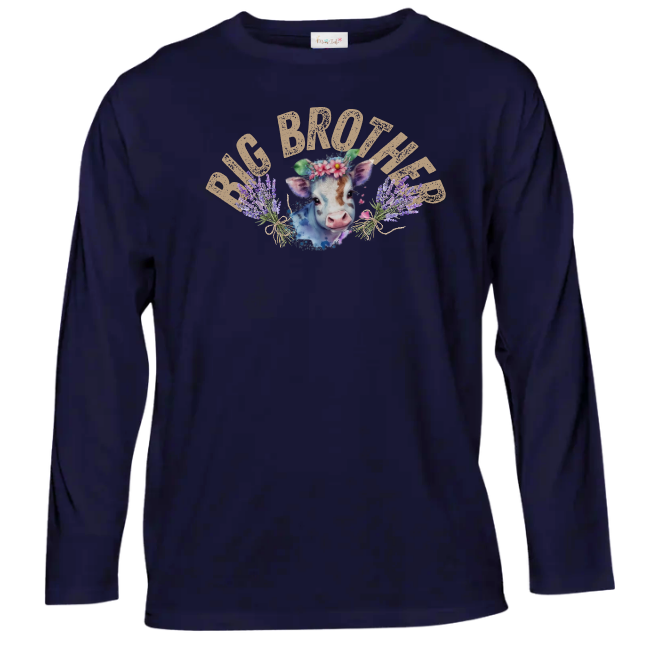 Baby| Brother |Long Sleeve Tshirt | Eng | Boere Meisie