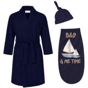 Baby & Dad |Winter Gown & Baby Swaddle Cocoon| Eng| Sailor Ocean