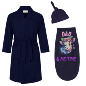 Baby & Dad |Winter Gown & Baby Swaddle Cocoon| Eng| Boere Meisie