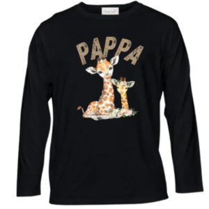 Baby & Dad |Long Sleeve Tshirt |Afr| Wild One Girl
