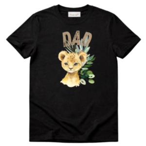 Baby & Dad |Short Sleeve Tshirt | Eng | Wild One Neutral