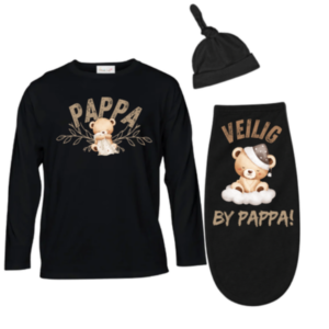 Baby & Dad |Winter Gown & Baby Swaddle Cocoon| Afr| BABY