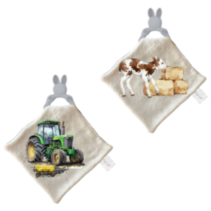 Baby Silicone Teether & Dudu Blanket |2 Pack| Boer Seun