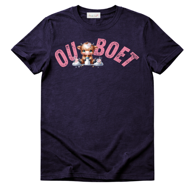 Baby | Brother Short Sleeve T-shirt | Afr | Highland Cow Girl