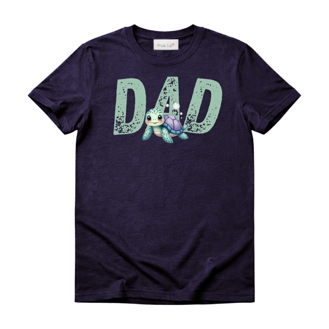 Baby & Dad | Short Sleeve T-shirt | Eng | Coral Reef