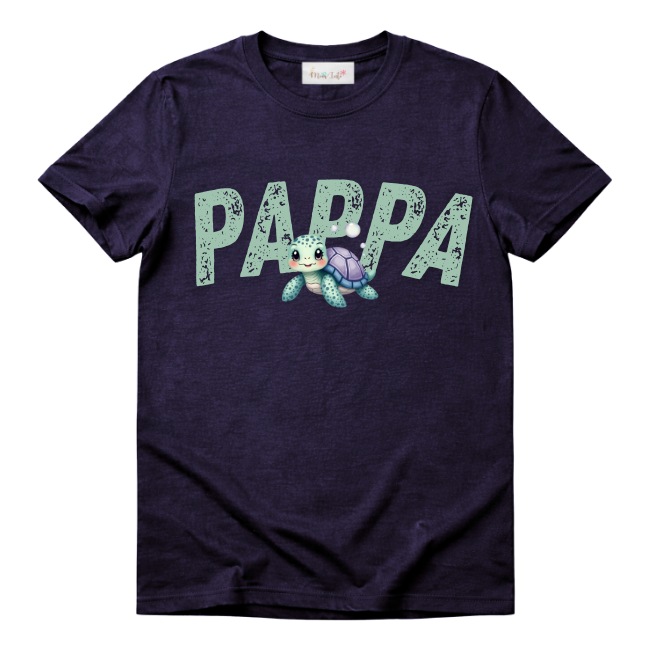 Baby & Dad | Short Sleeve T-shirt | Afr | Coral Reef