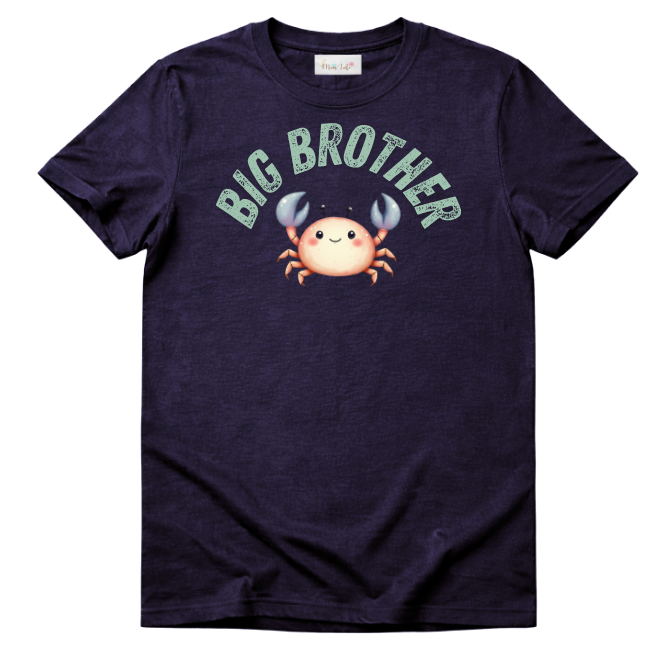 Baby | Brother Short Sleeve T-shirt | Eng | Coral Reef