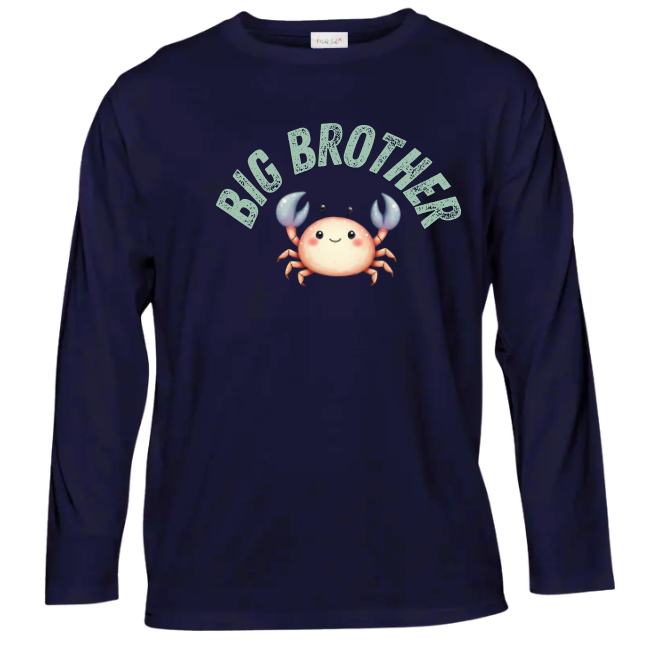 Baby | Brother Long Sleeve T-shirt | Eng | Coral Reef