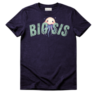 Baby | Sister Short Sleeve T-shirt | Eng | Coral Reef