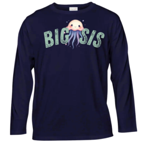 Baby | Sister Long Sleeve T-shirt | Eng - Coral Reef