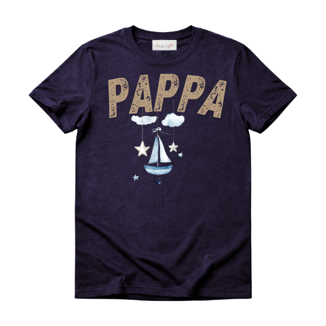Baby & Dad | Short Sleeve T-shirt | Afr | Sailor Ocean