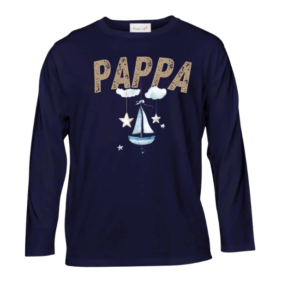 Baby & Dad | Long Sleeve T-shirt | Afr | Sailor Ocean